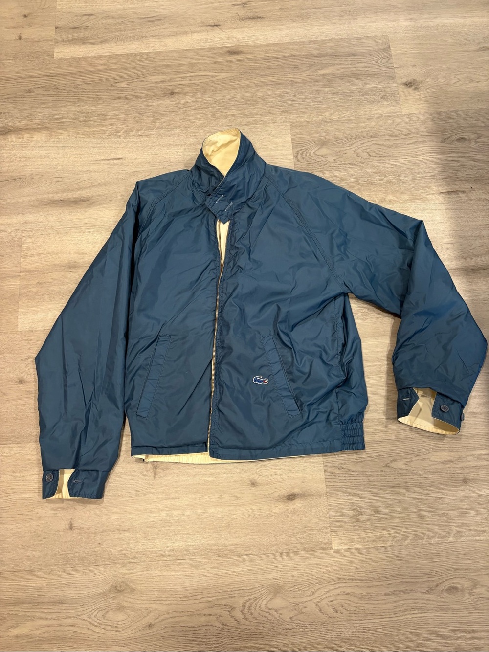 Lacoste Men’s Reversible Zip-Front Jacket